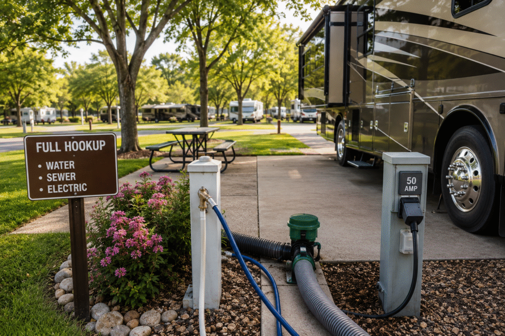 The Complete Guide to Full Hookup RV Sites What Is Included and Why It Matters