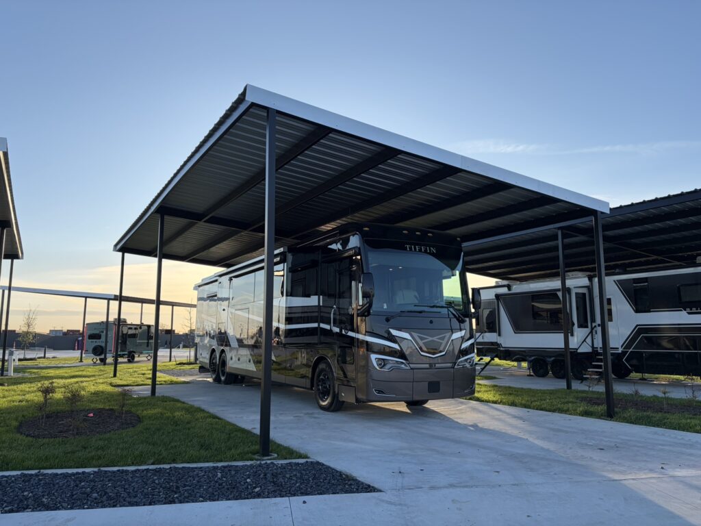 Covered RV Parking Near Fort Worth