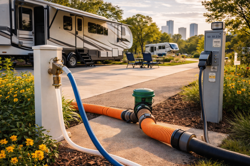 What Is a Full Hookup RV Site